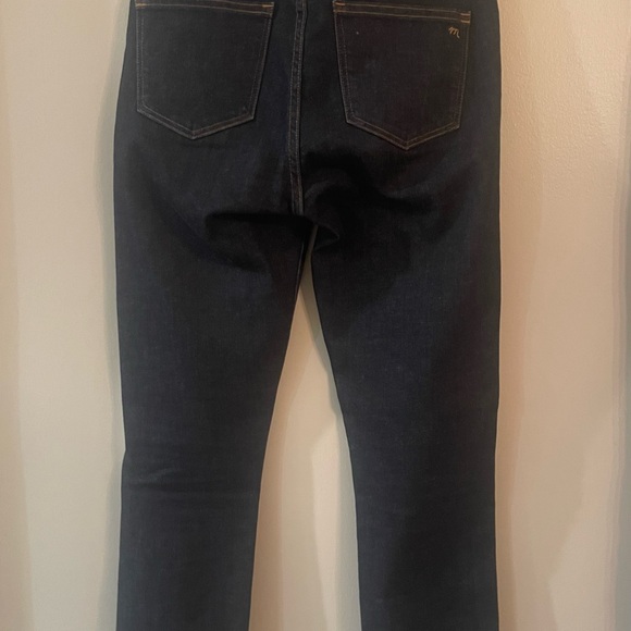 Madewell 10”High Rise Skinny Dark Jeans Size 26 - Picture 4 of 6